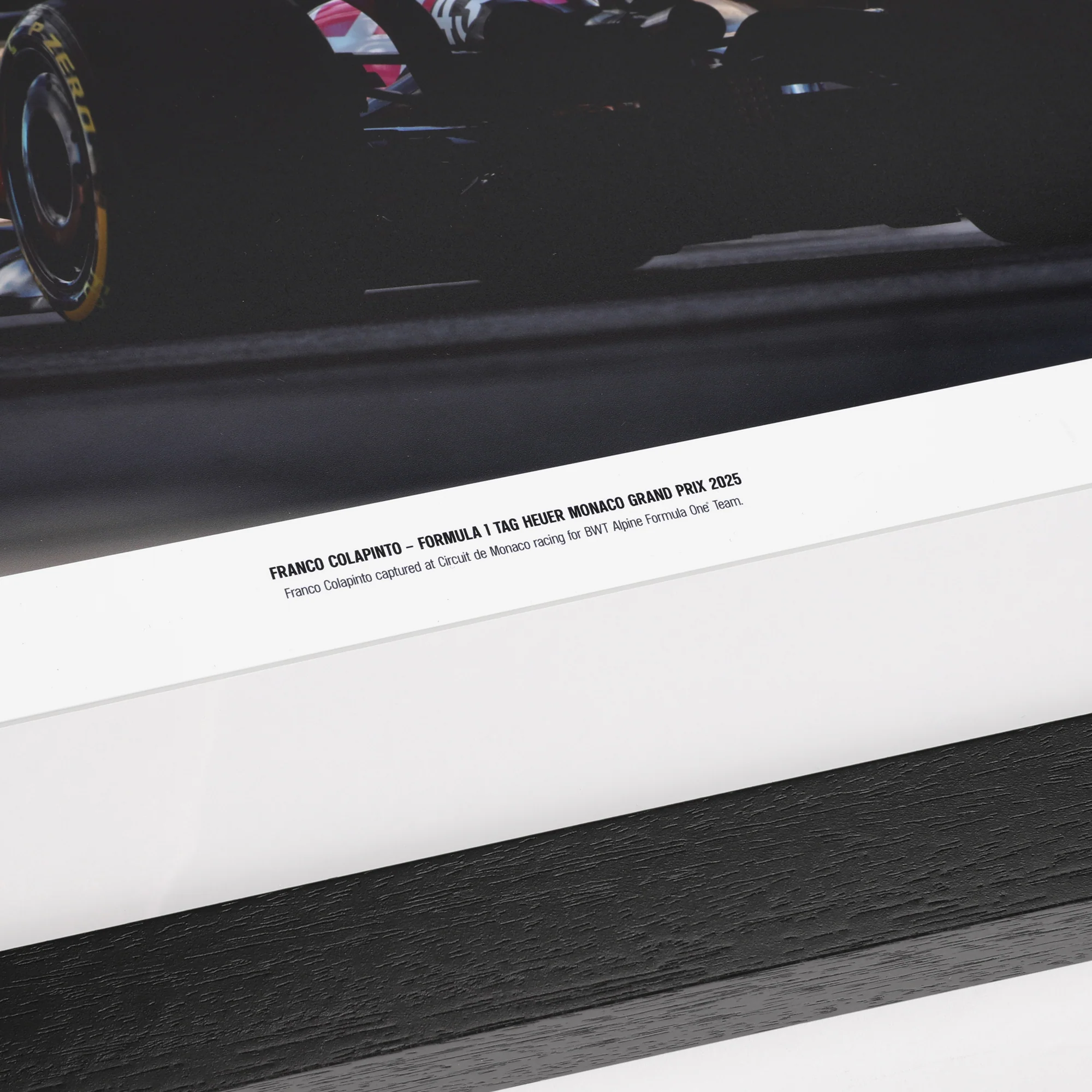 Franco Colapinto 2025 Signed Photo - Monaco GP - Image 3