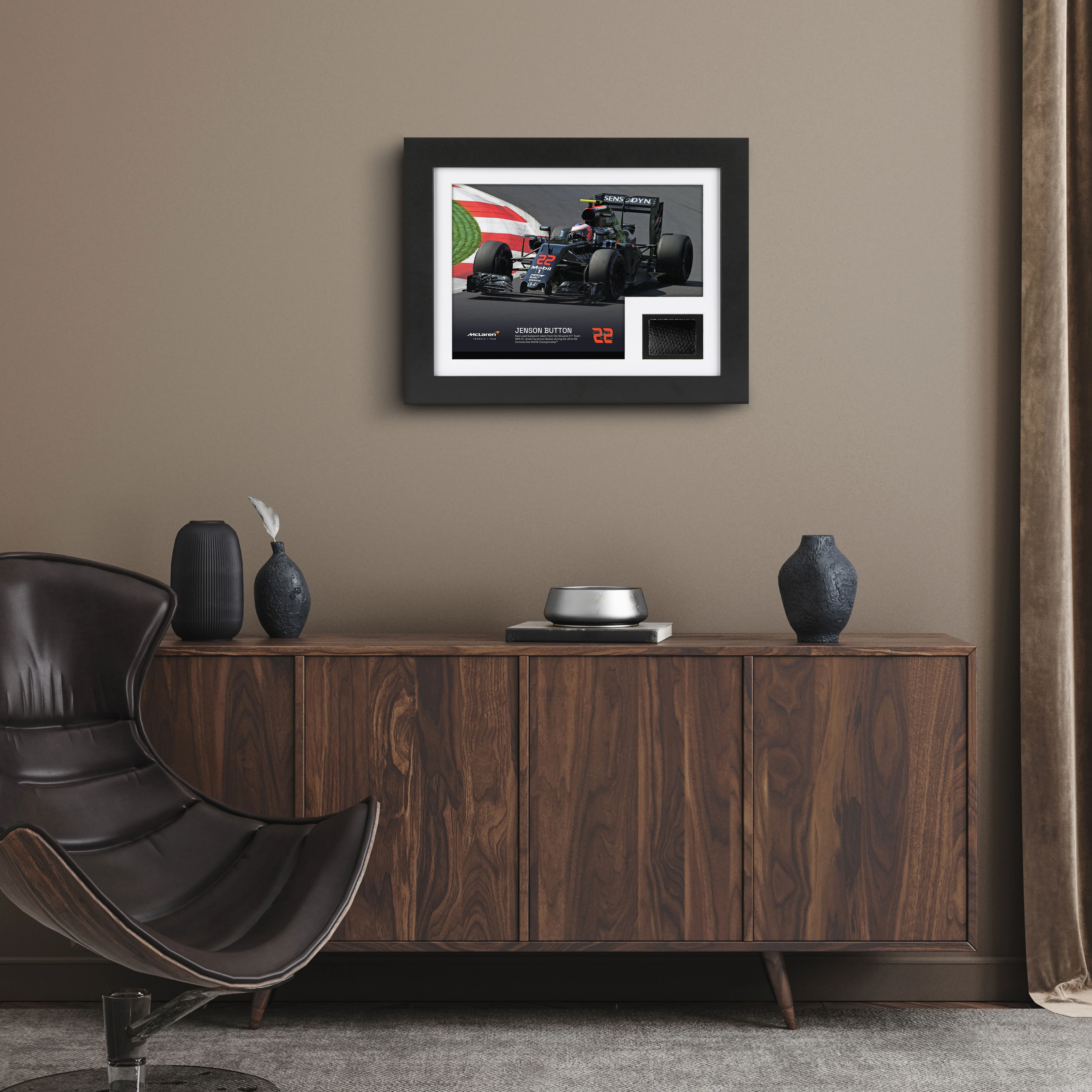 Jenson Button 2016 Bodywork & Photo – Austrian GP - Limited Edition - Image 5