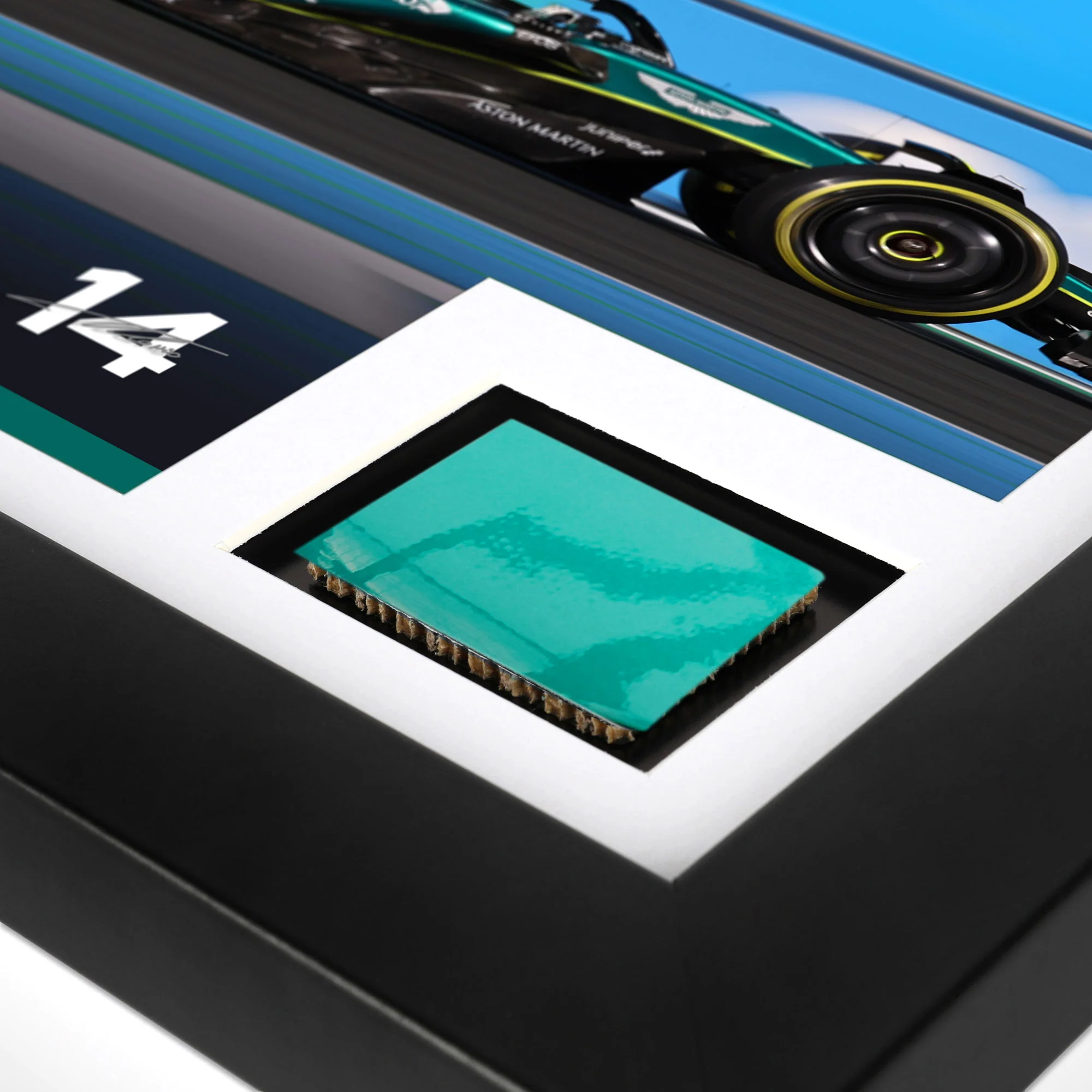 Limited Edition Fernando Alonso 2023 '100th Podium' Bodywork & Photo - Saudi Arabian GP - Image 2