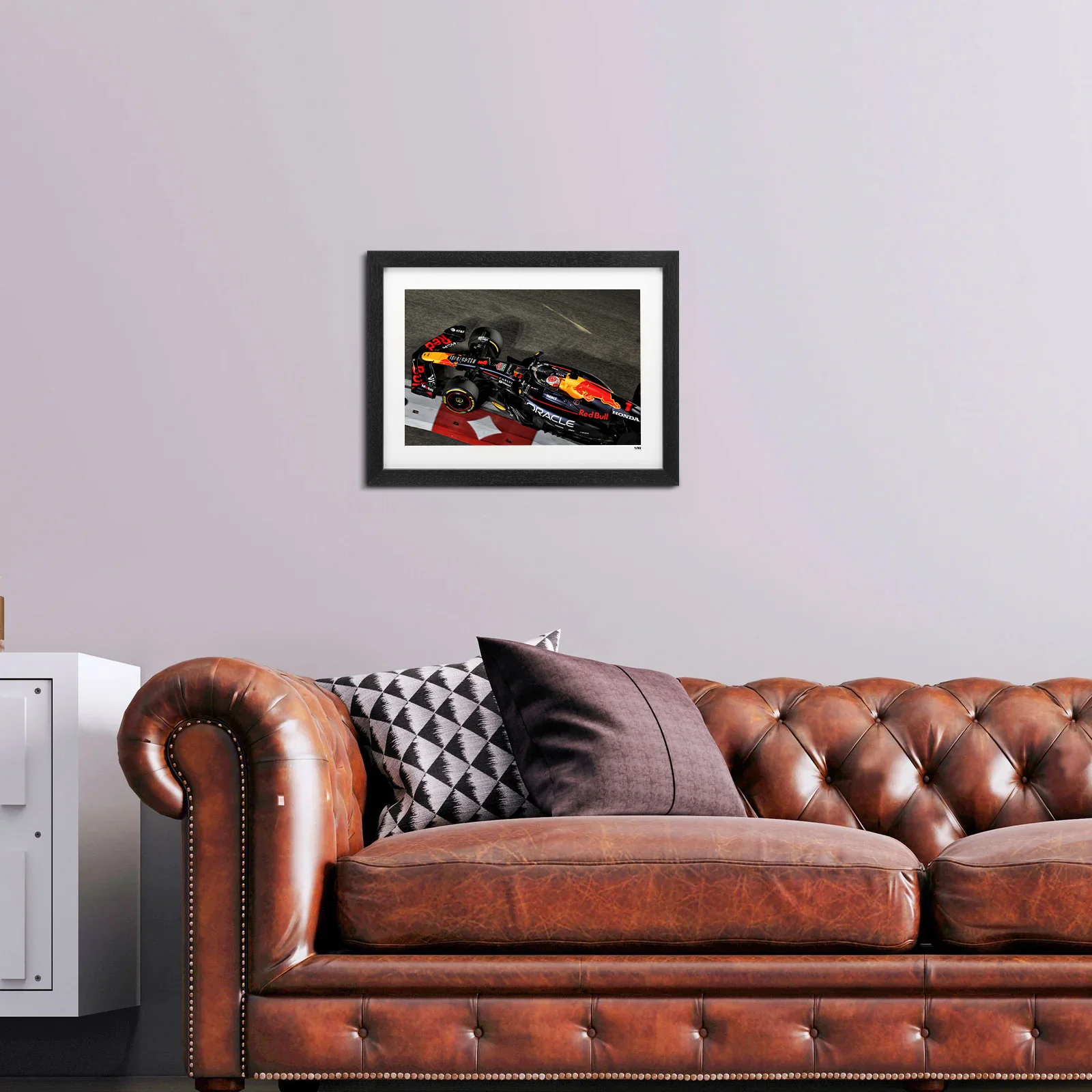 Limited Edition Max Verstappen 2025 Under the Lights Framed Print – Las Vegas GP - Image 4