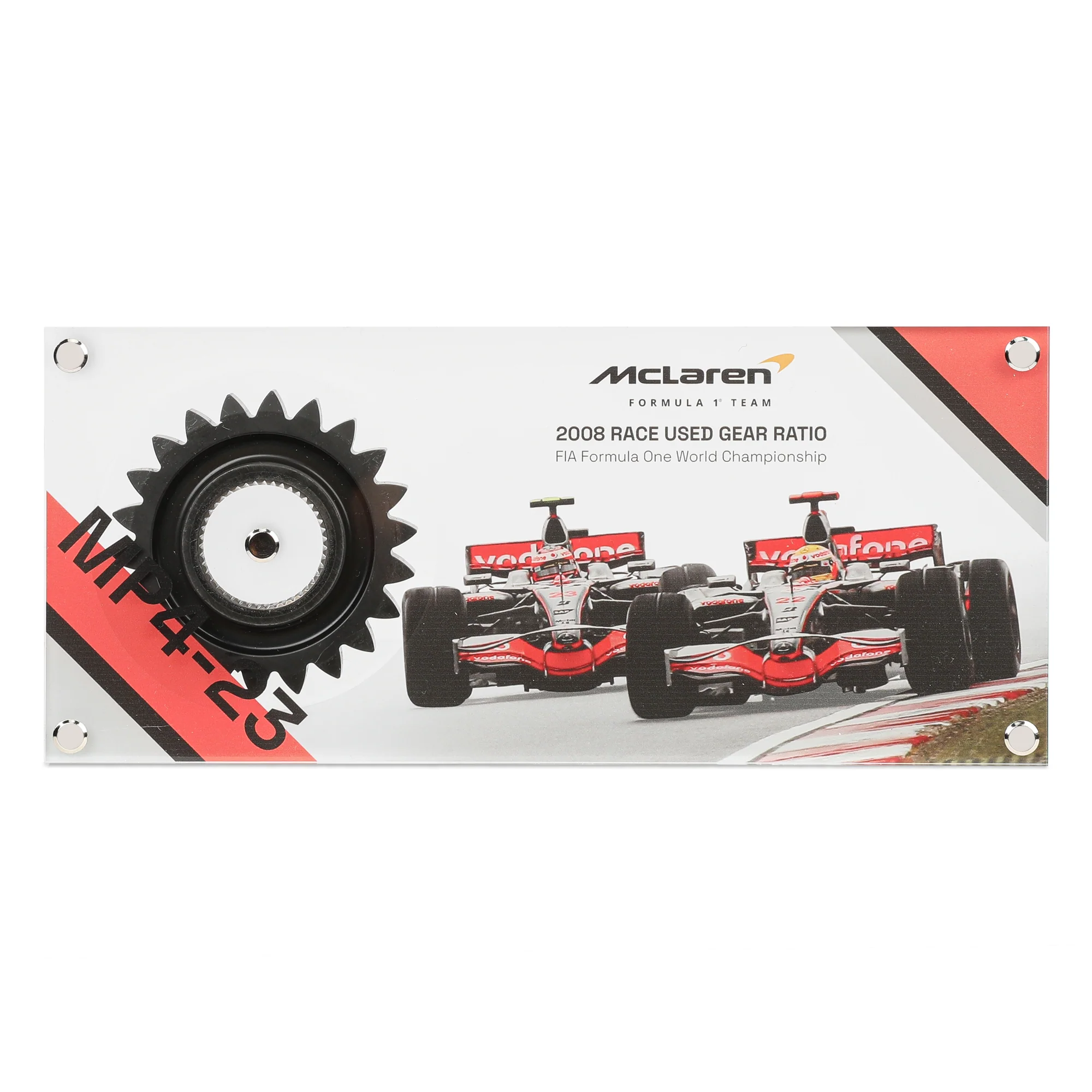 McLaren F1® Team 2008 Gear Ratio in Acrylic - Image 3