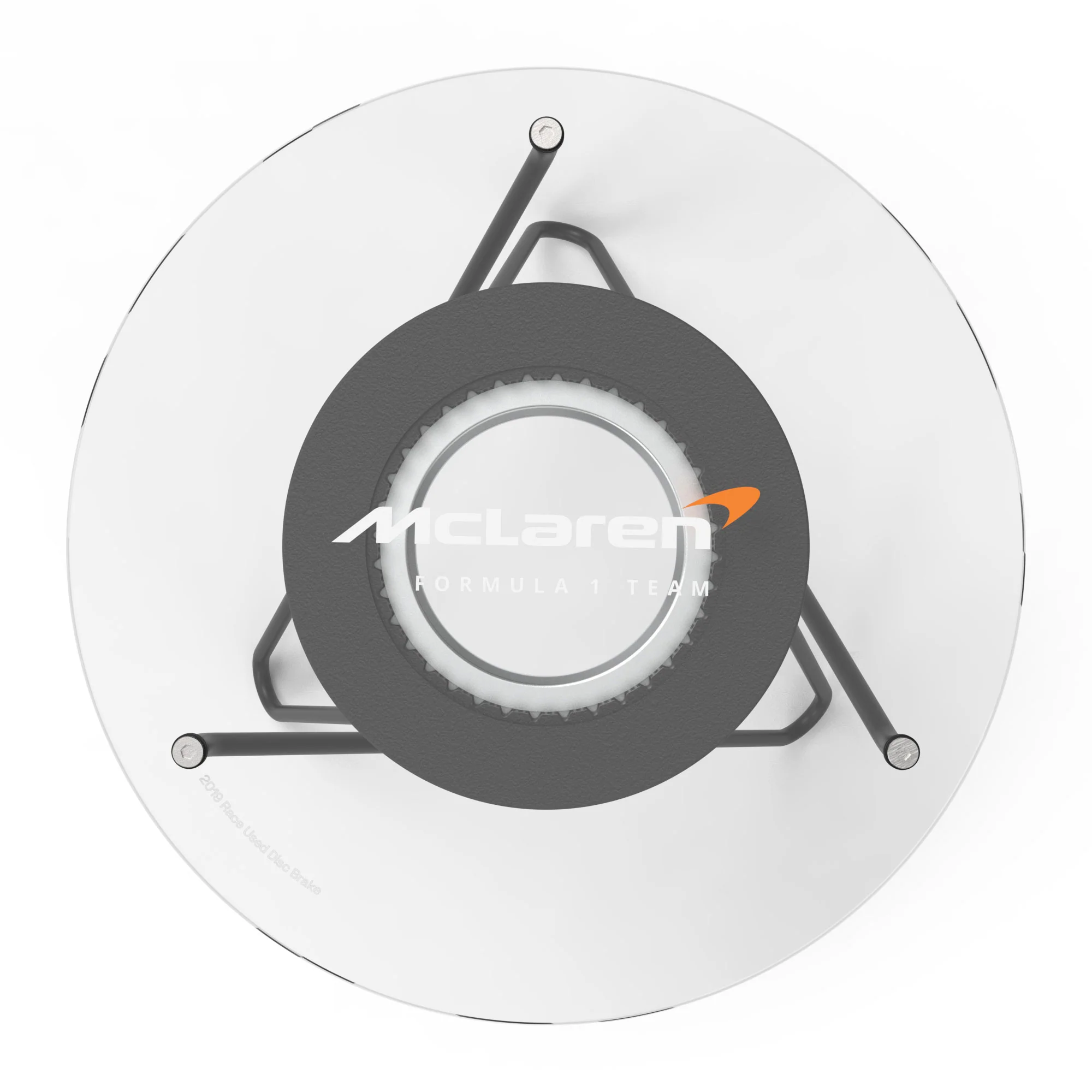 McLaren F1 Team 2019 Grand Prix Used Brake Disc Table - Image 3