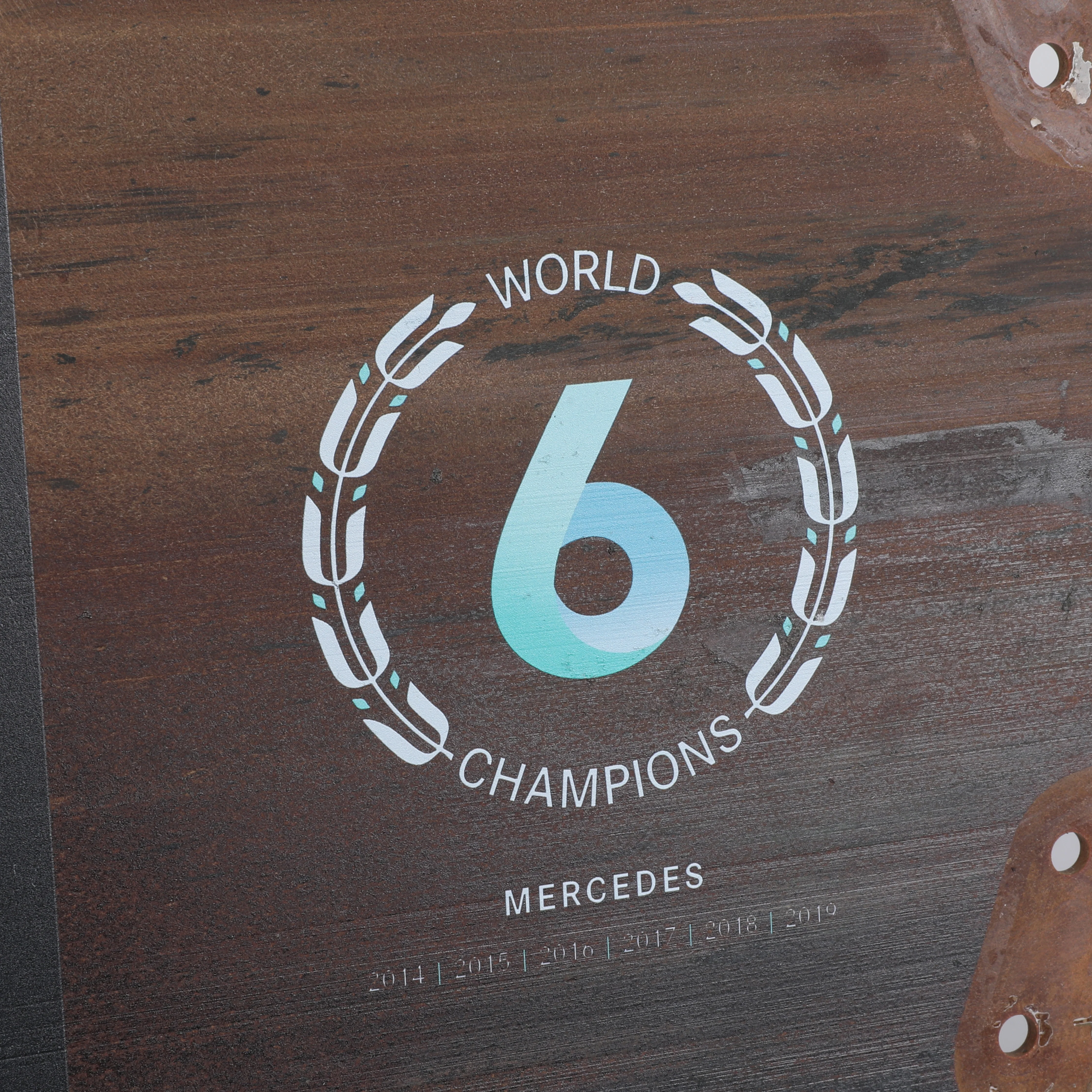 Mercedes-AMG F1 Team 2019 Skid Plank - Image 4