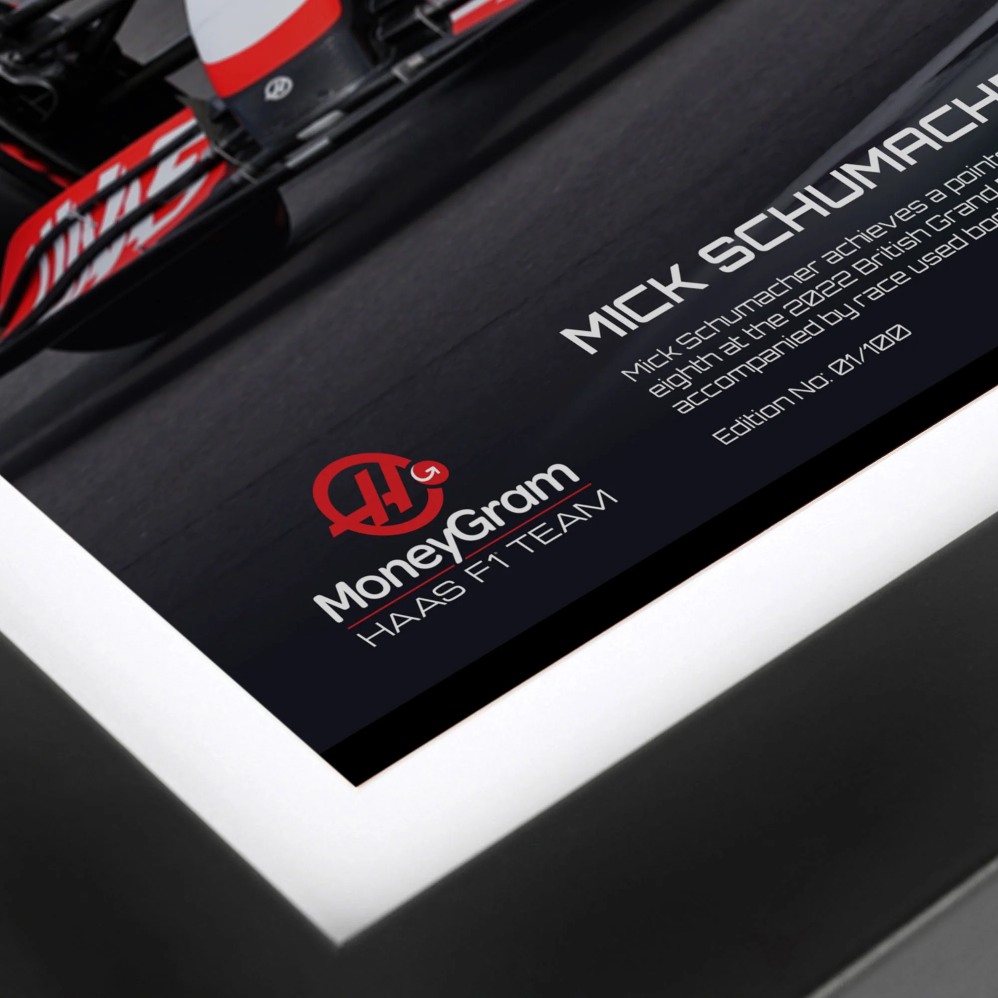 Mick Schumacher 2022 Bodywork & Photo - Image 3