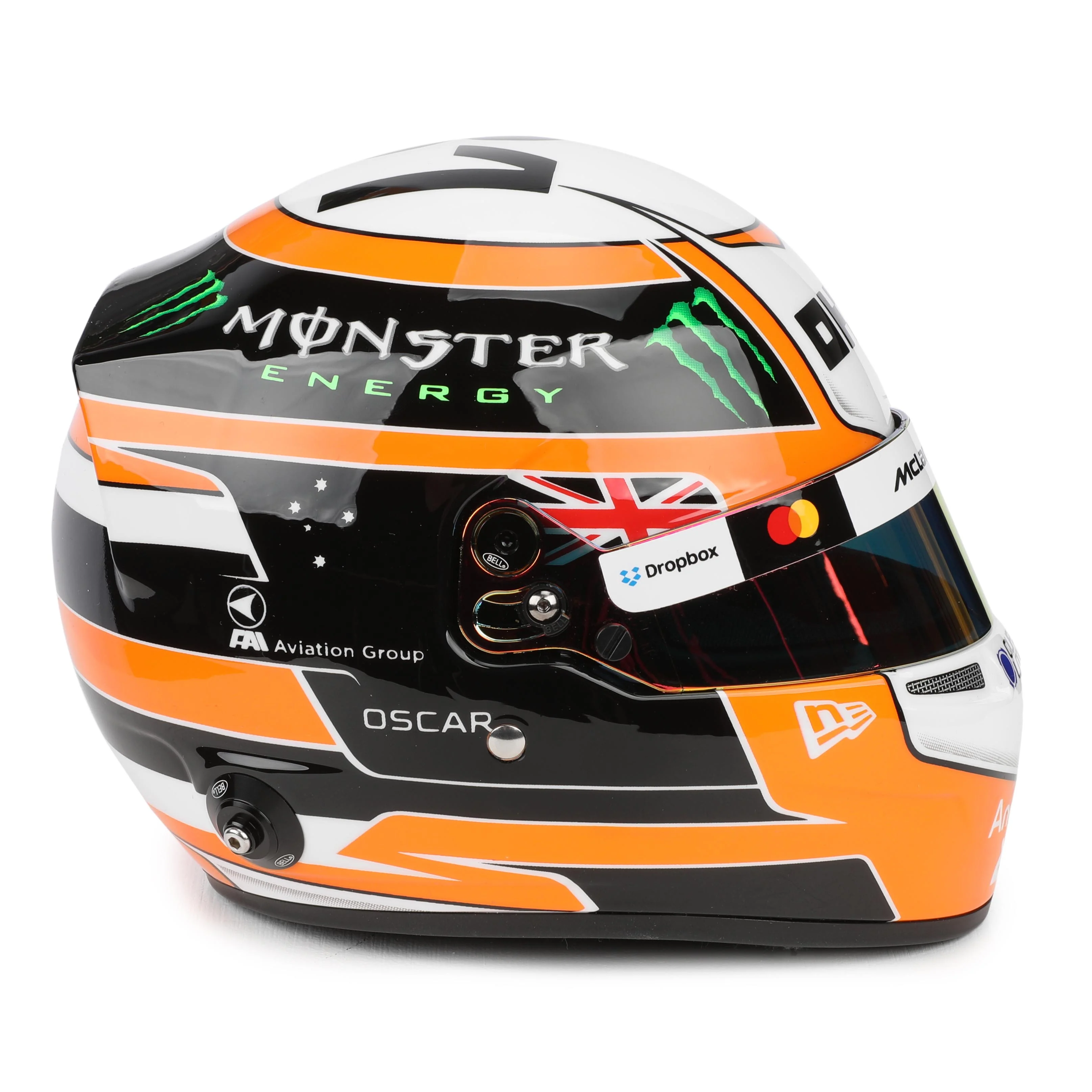 Oscar Piastri 2025 Season McLaren 1:2 Scale Helmet - Monaco GP - Image 5