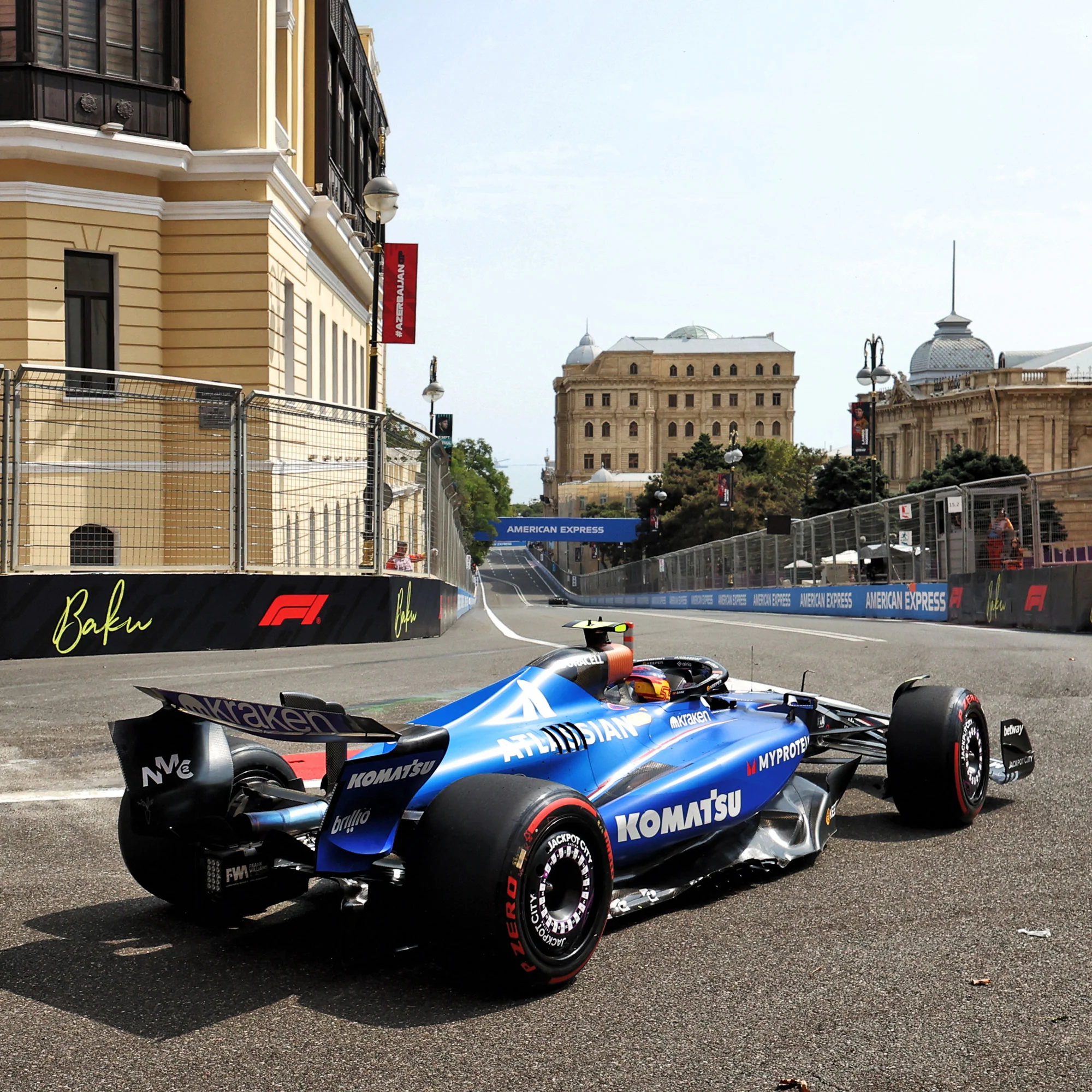 Season Launch LOT 010 - Carlos Sainz 2025 Williams FW47 Show Car - Azerbaijan GP - Image 6