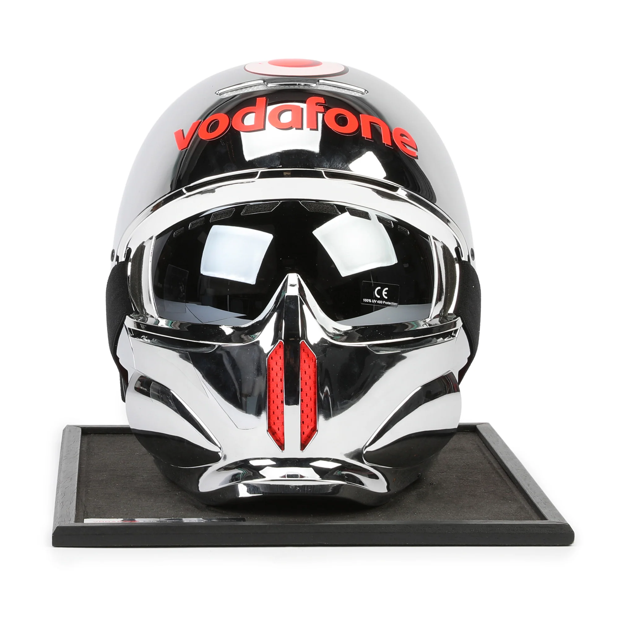 Season Launch LOT 015 – 2009 McLaren Pit Crew Ruroc Replica Helmet - Image 3