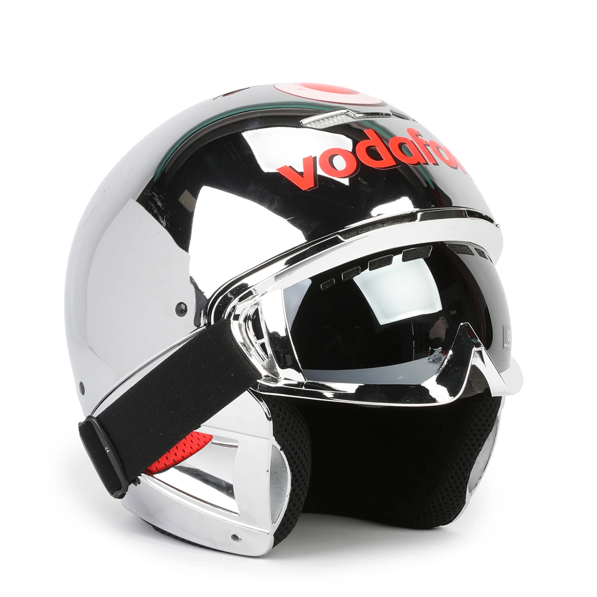 Season Launch LOT 015 – 2009 McLaren Pit Crew Ruroc Replica Helmet - Image 5