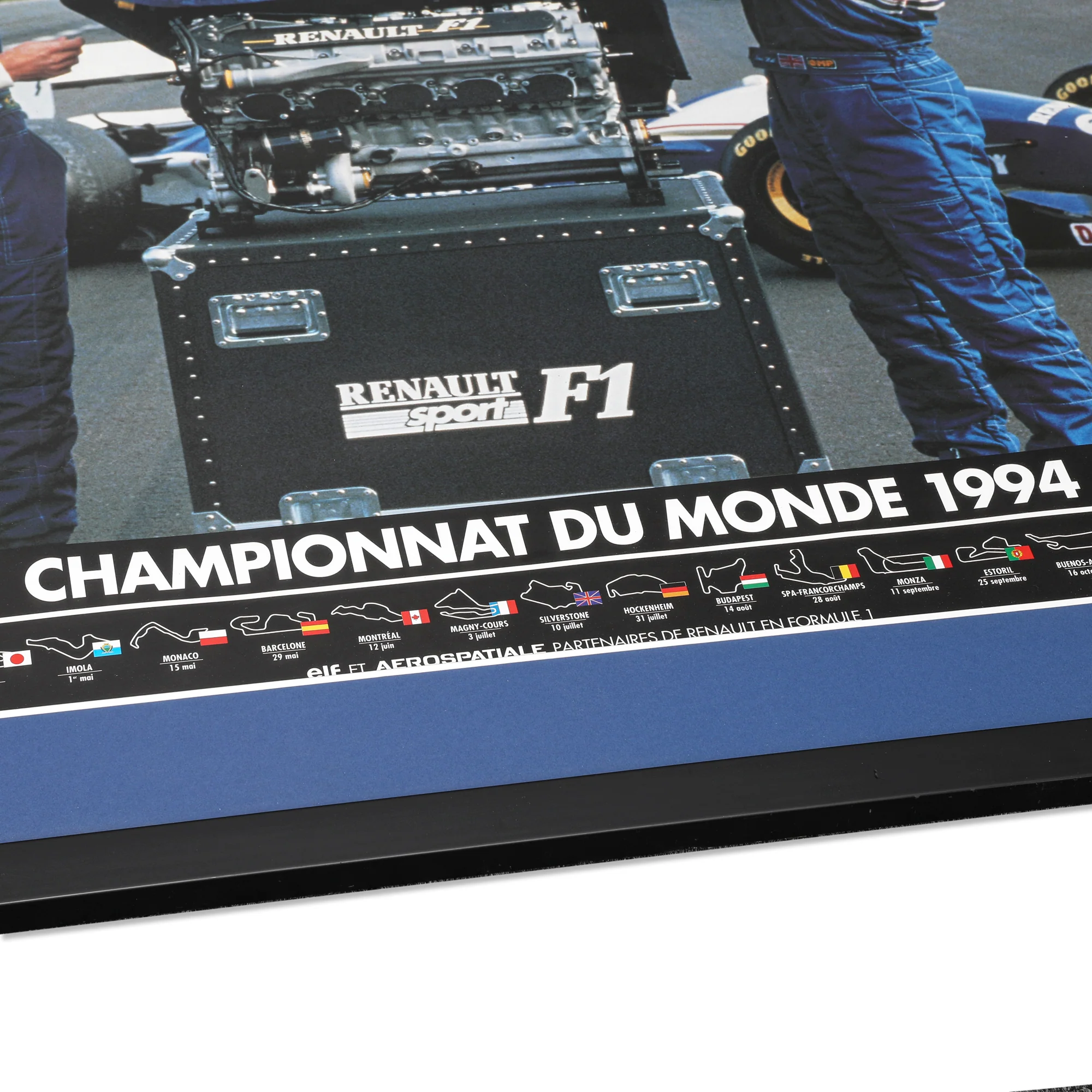 Season Launch LOT 029 - Ayrton Senna 1994 Williams Poster - Signed - Image 3