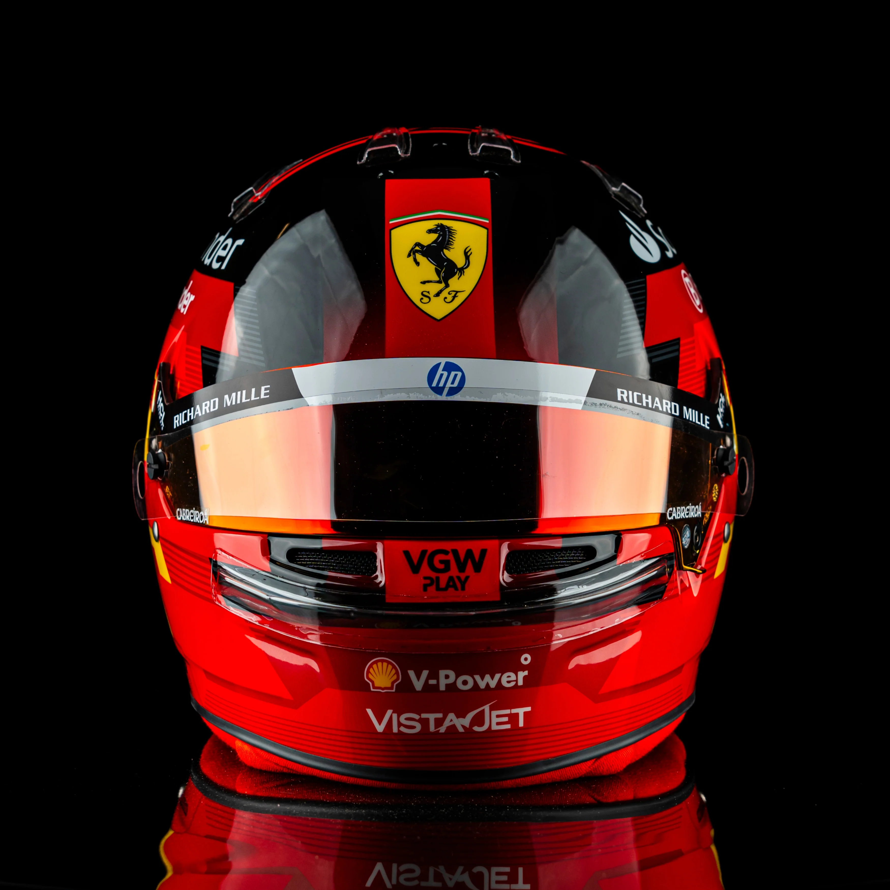 Season Launch LOT 011 - Carlos Sainz 2024 Scuderia Ferrari Bell Official Replica Helmet - Image 3