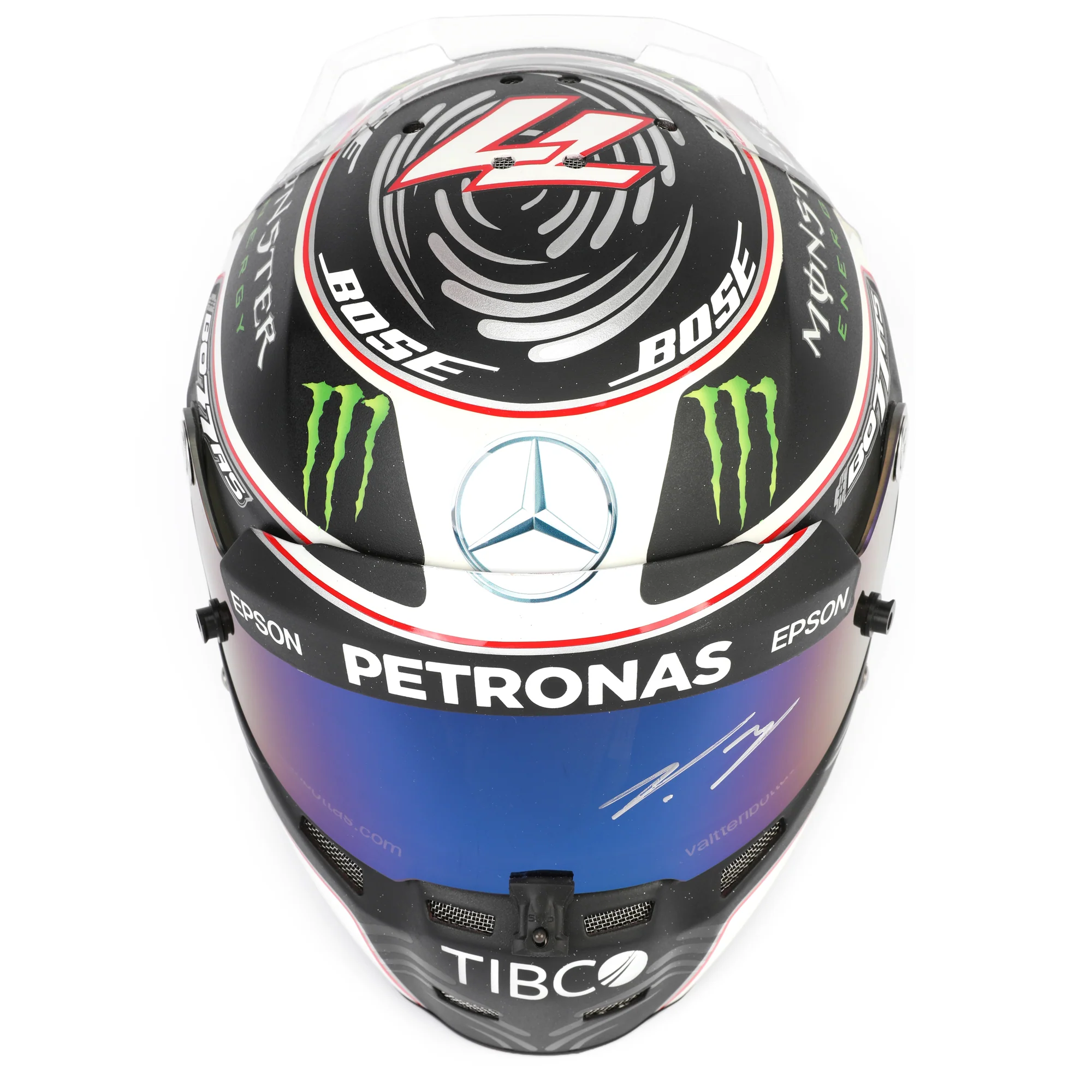 Valtteri Bottas 2017 Signed Official Replica Helmet - Image 7