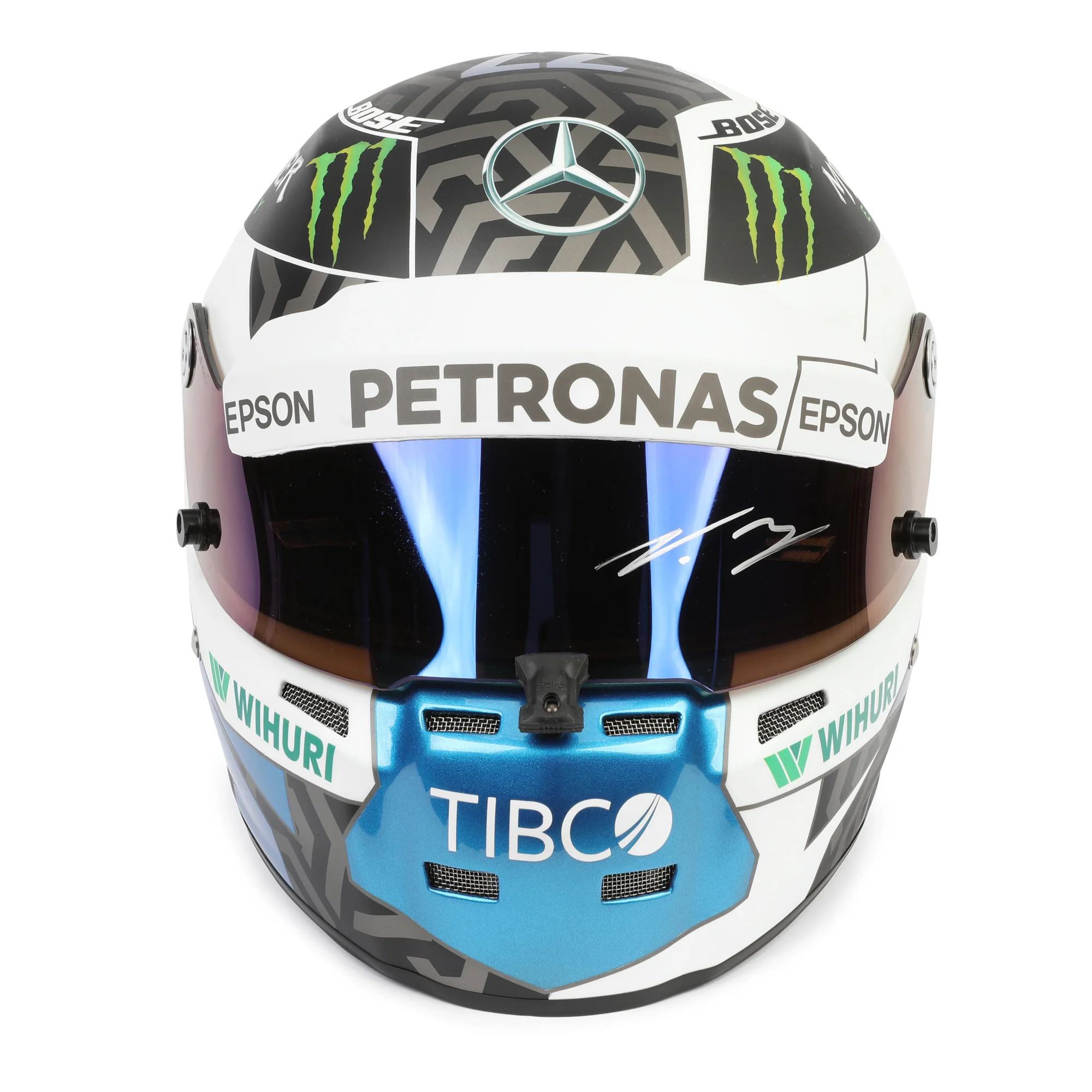 Valtteri Bottas 2018 Signed Official Replica Helmet - Image 3