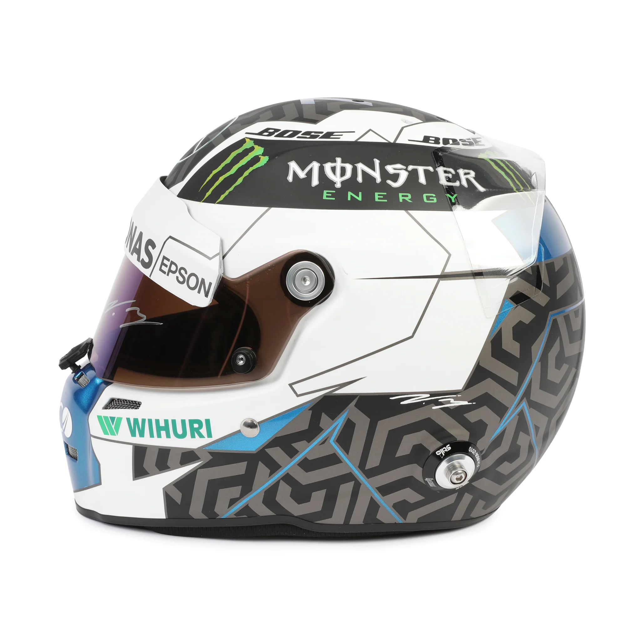 Valtteri Bottas 2018 Signed Official Replica Helmet - Image 4